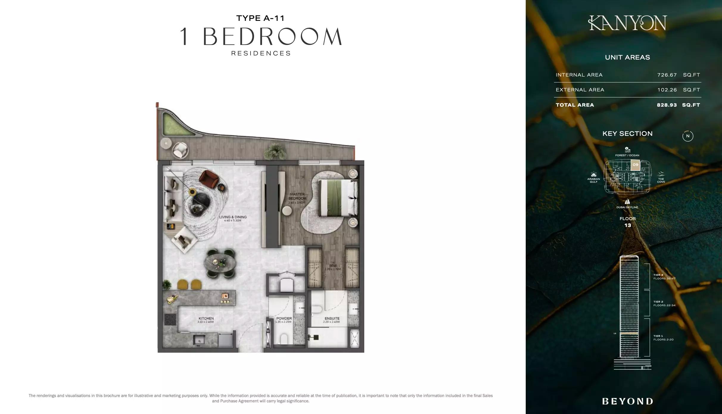 Floor plan Type A11
