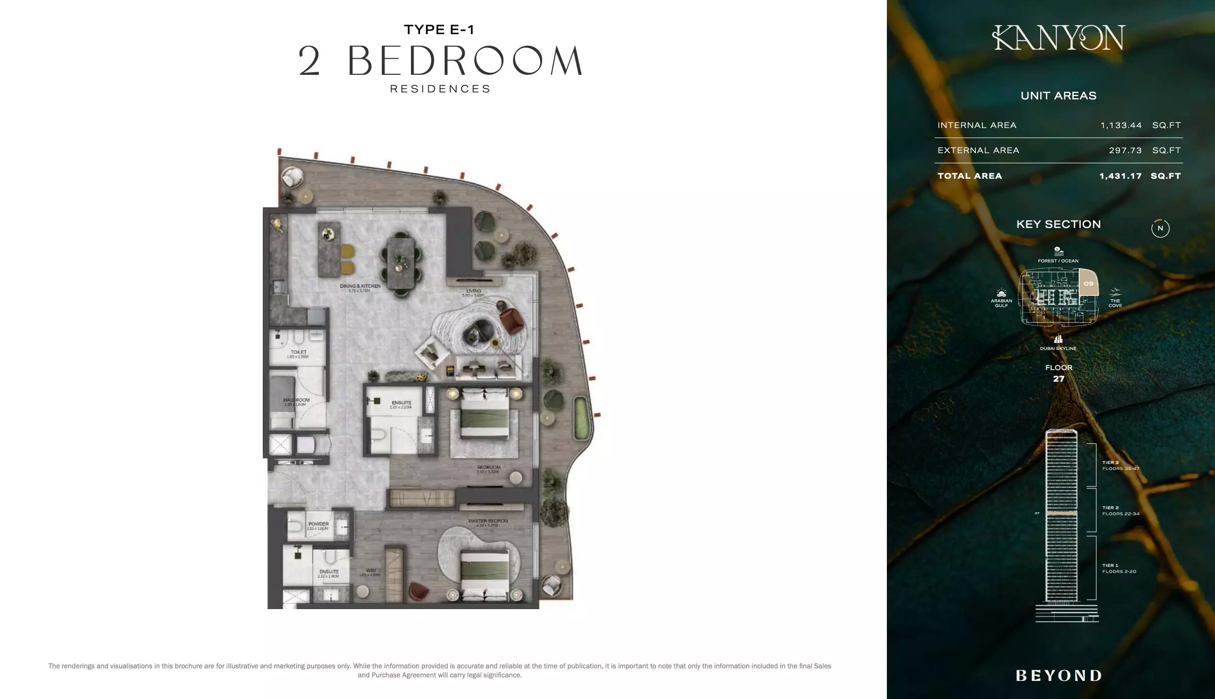 Floor plan Type E1