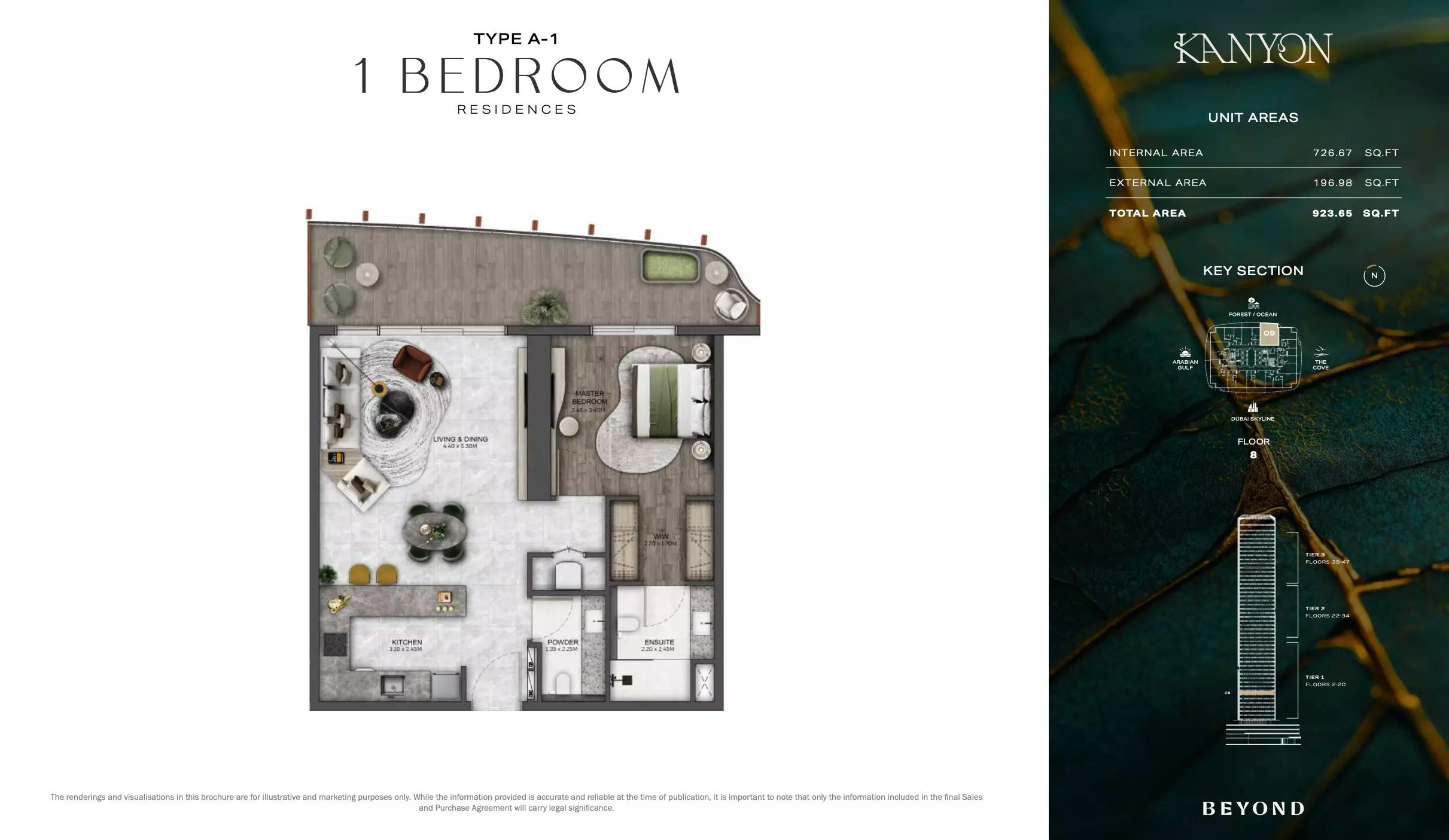 Floor plan Type A1
