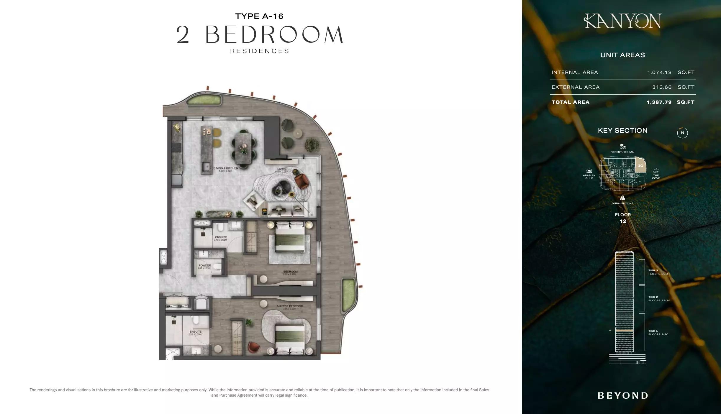 Floor plan Type A16
