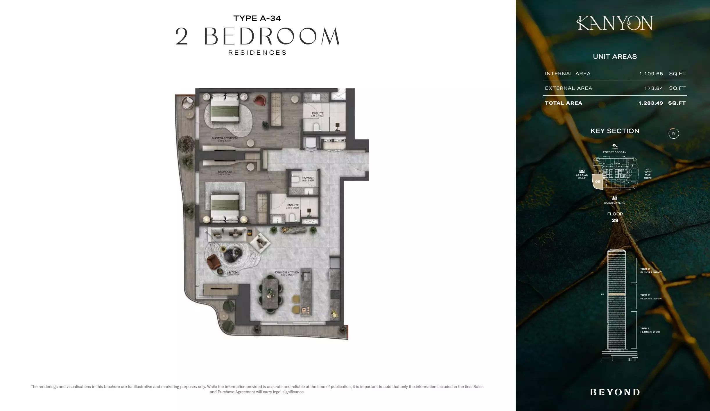 Floor plan Type A34
