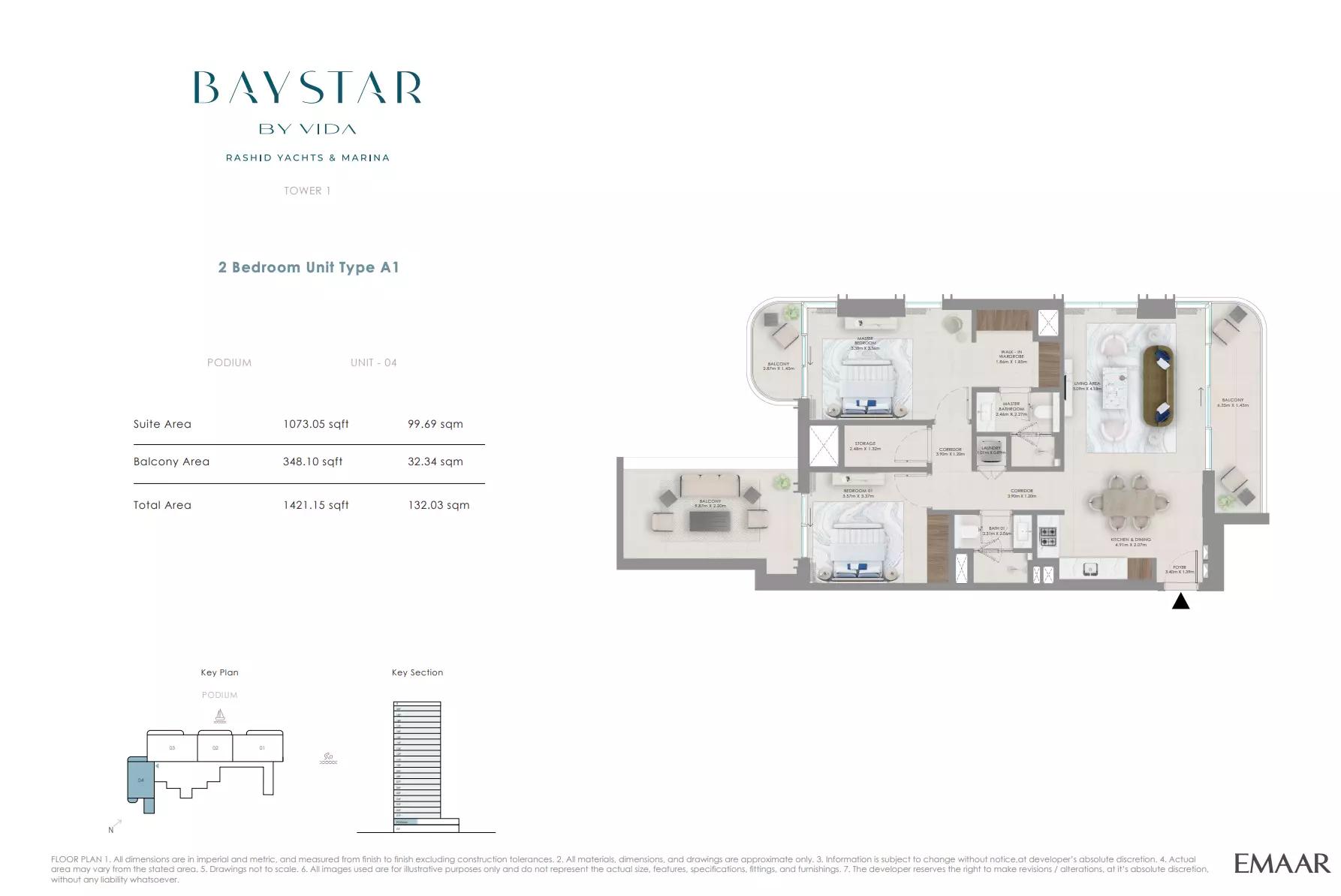 Floor plan Type A1