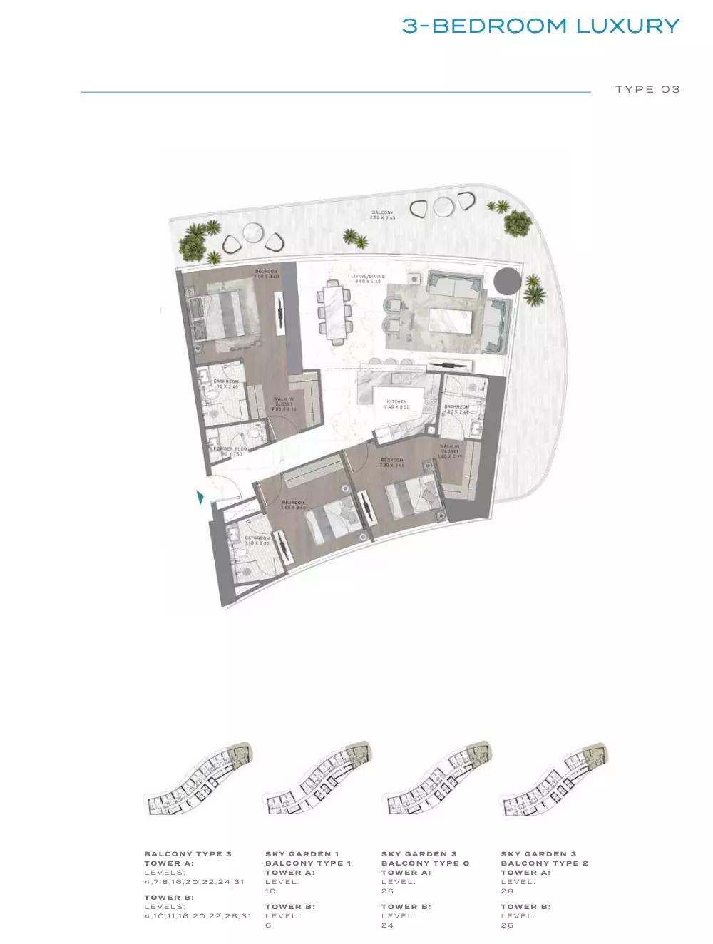 Floor plan Type 03