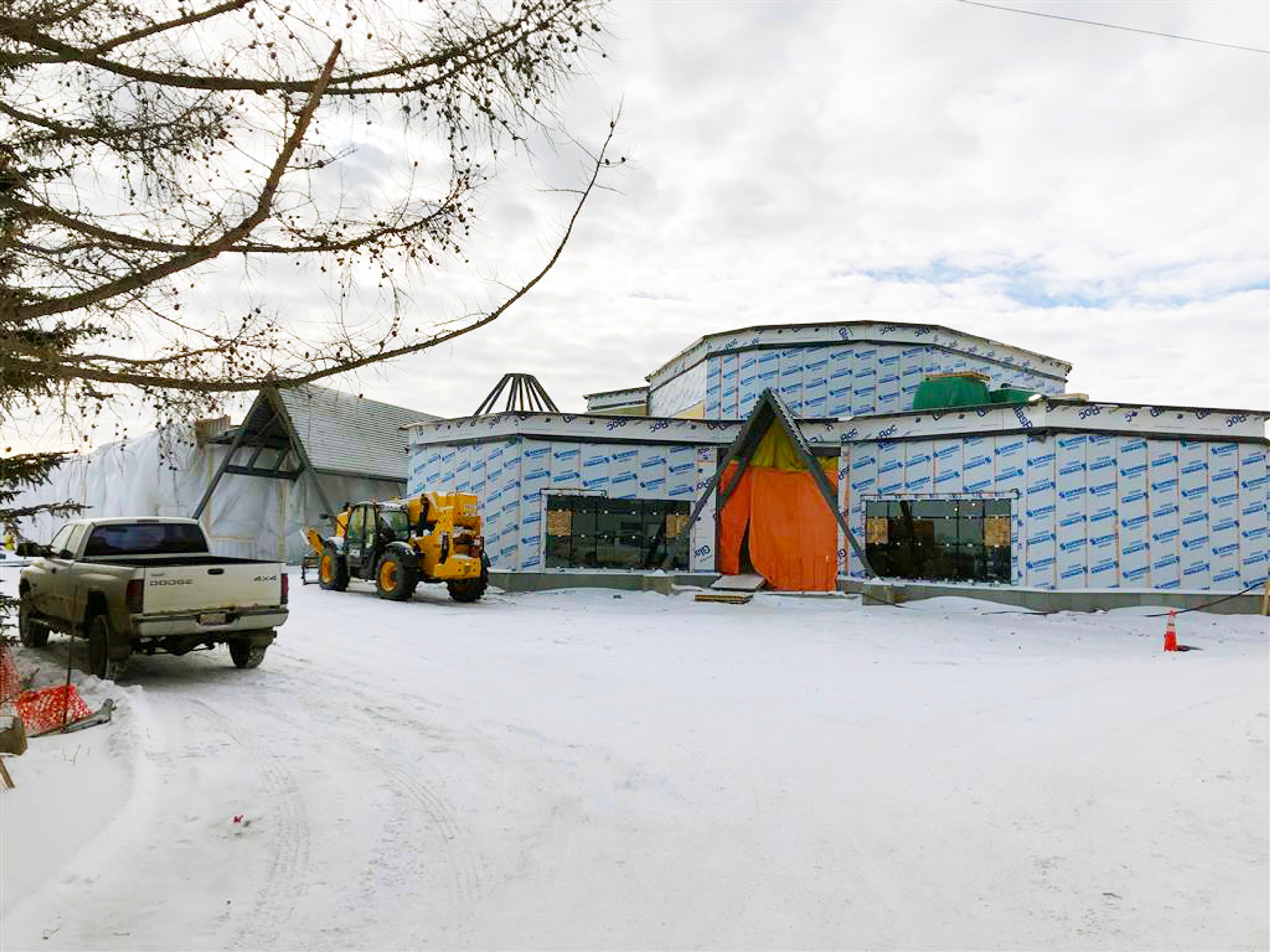 Ermineskin Kindergarten Construction Coming Along