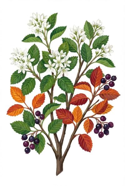 Canada Serviceberry (Amelanchier canadensis)