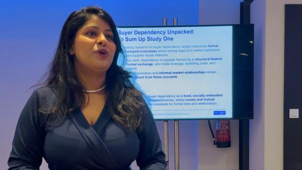 Small Research Grant Award ~ £5,000 (Women Microentrepreneurs & Supplier Dependency Project)