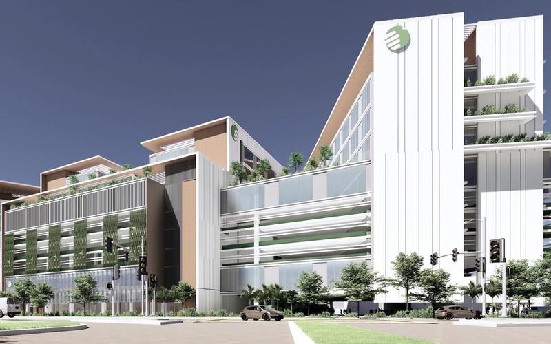 HMI Medical’s artistic impression of the 300-bed Regency Hospital Kuching.