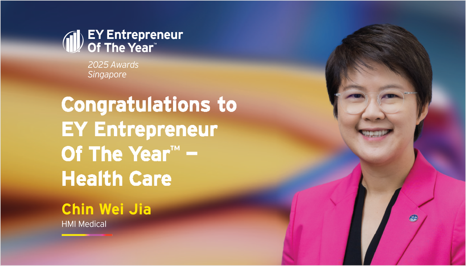 EY Entrepreneur Of The Year 2025 – Health Care Chin Wei Jia