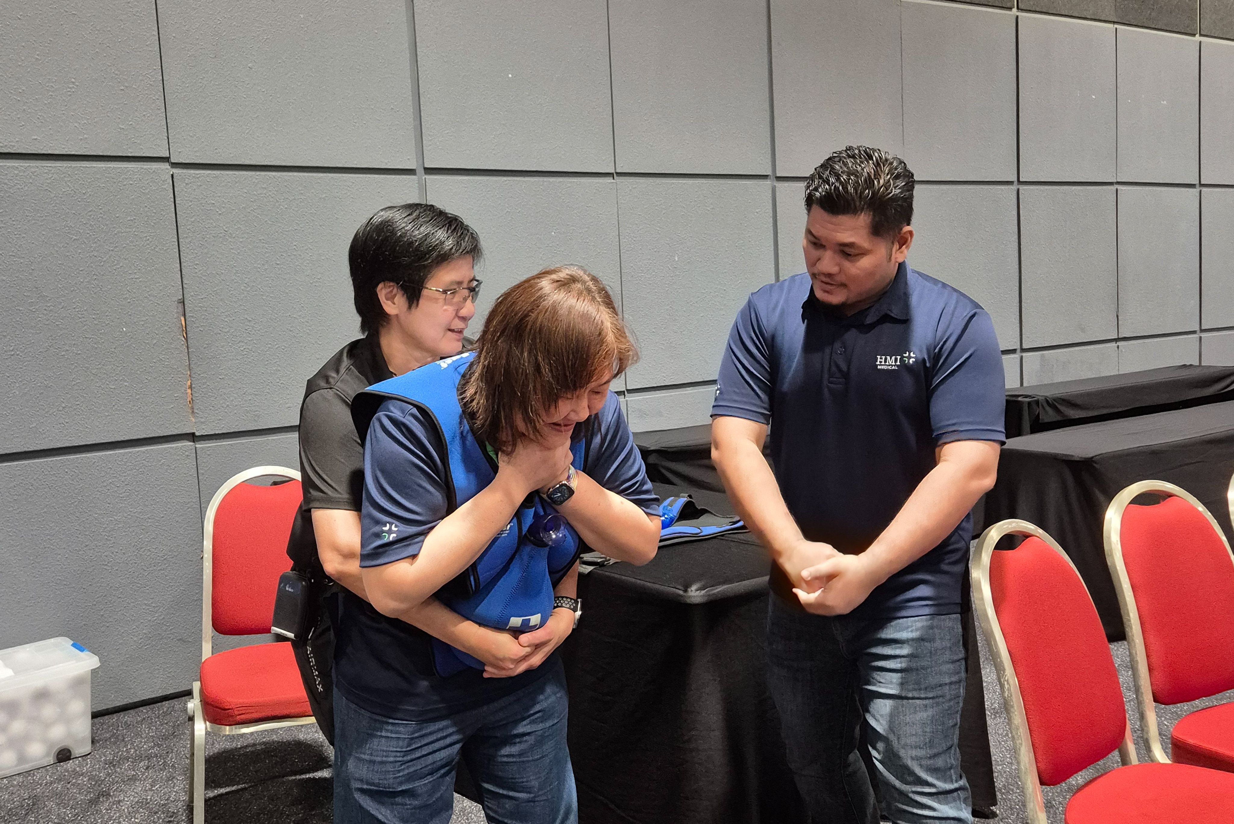 Behind the Scenes at NDP 2025: Empowering Communities with Life-Saving Skills