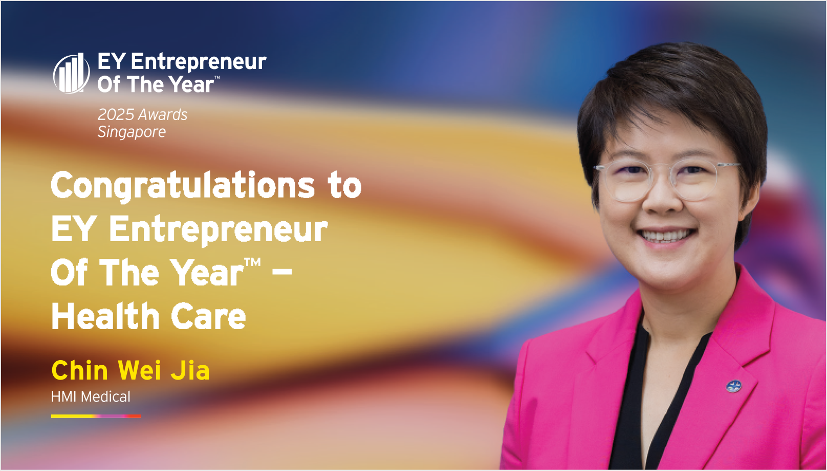 EY Entrepreneur Of The Year 2025 – Health Care Chin Wei Jia
