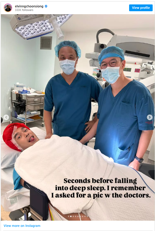 Image source: Elvin Ng’s Instagram account 