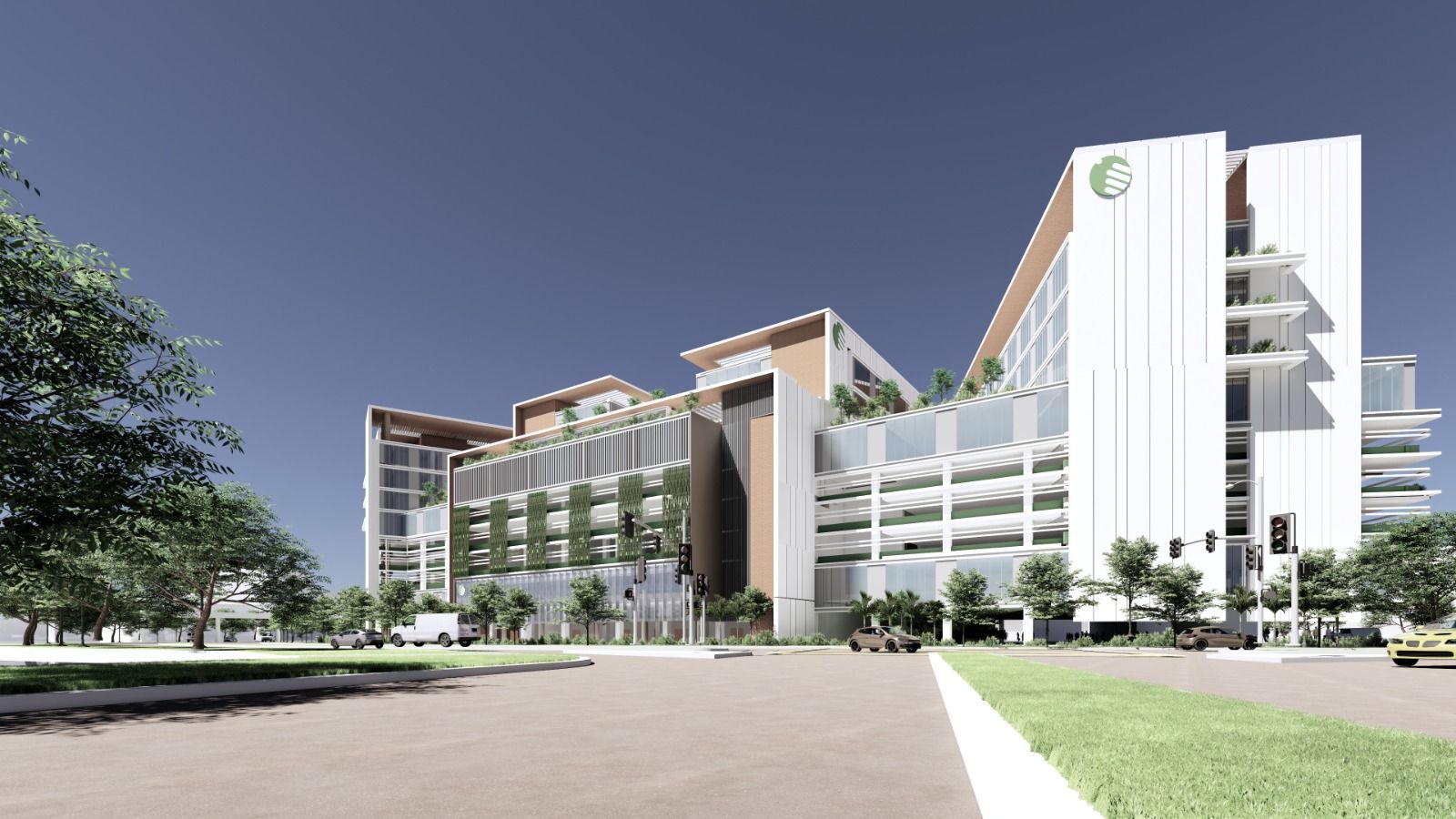 HMI Medical’s artistic impression of the 300-bed Regency Hospital Kuching.