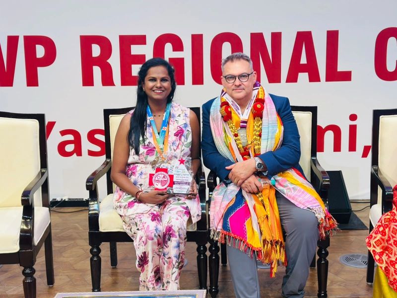 Dr. Reema at the World Physiotherapy AWP Regional Conference 2026
