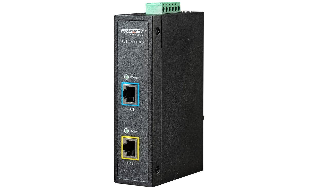 Procet PoE-Injektor 60 W für Prime Cube Geräte