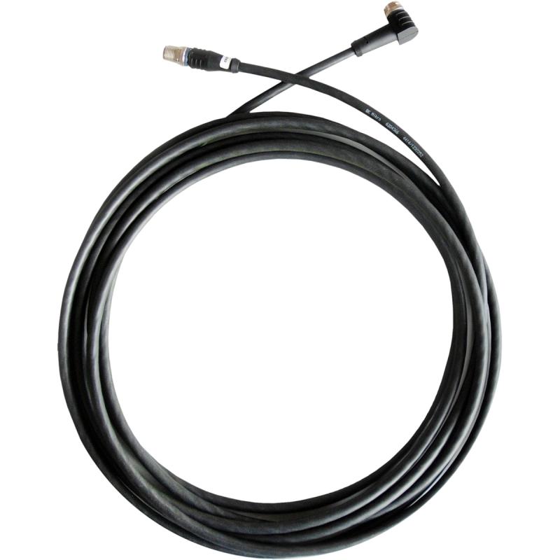 Control cable angled connector (female), 8/8 pin
