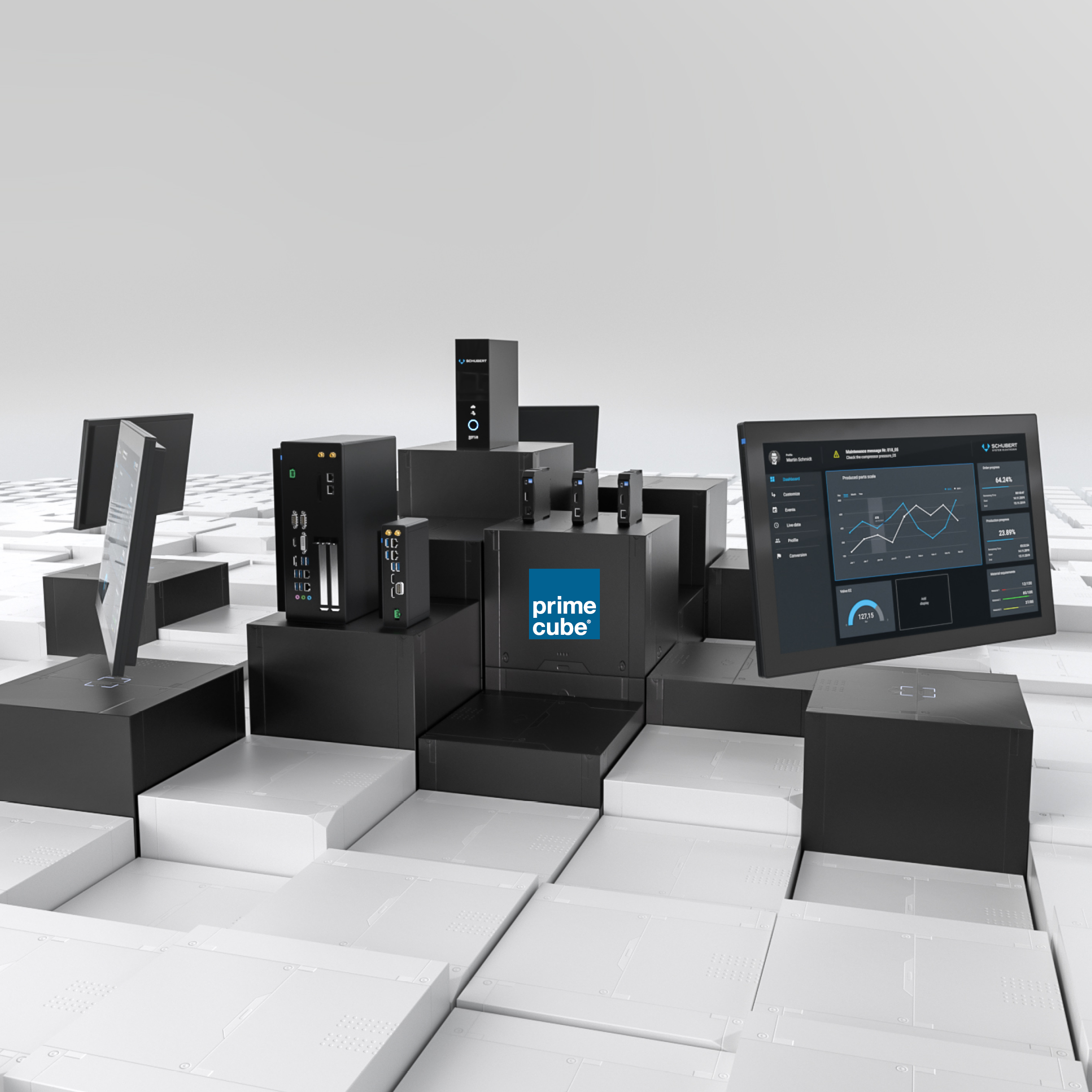 Industrielle Computer, Embedded Systeme, Box-PC und Panel-PC