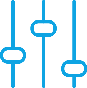 A blue icon symbolizes the style configuration 