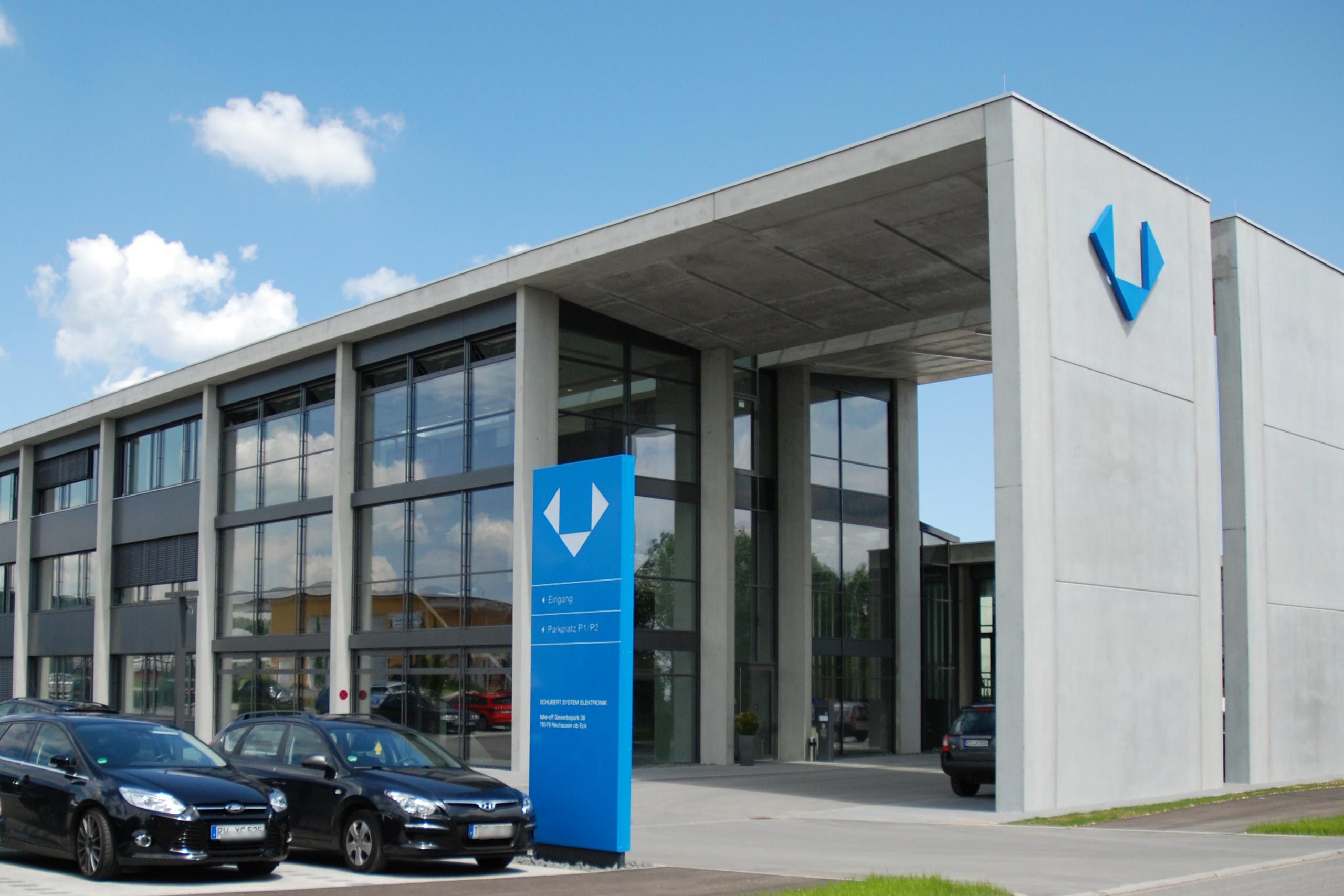 Schubert System Elektronik Hauptsitz in Neuhausen ob Eck 