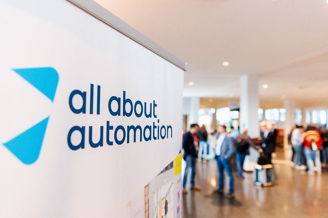 Wir sind auf der all about automation in Zürich 