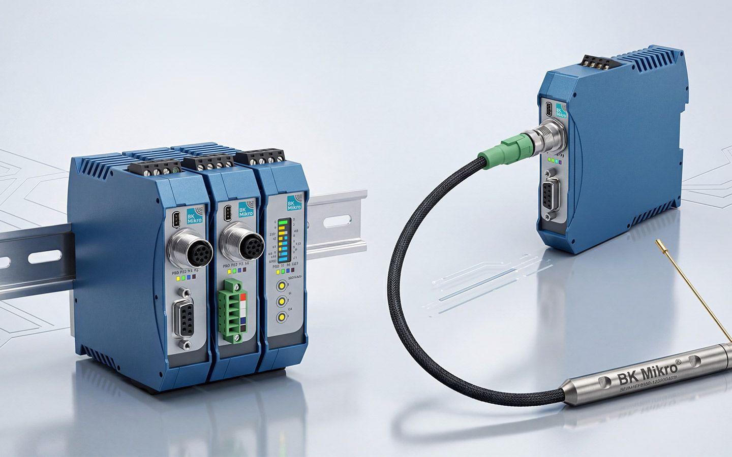 BK Mikro的产品皆是足堪信赖的机械式工具检测和工件检测系统。