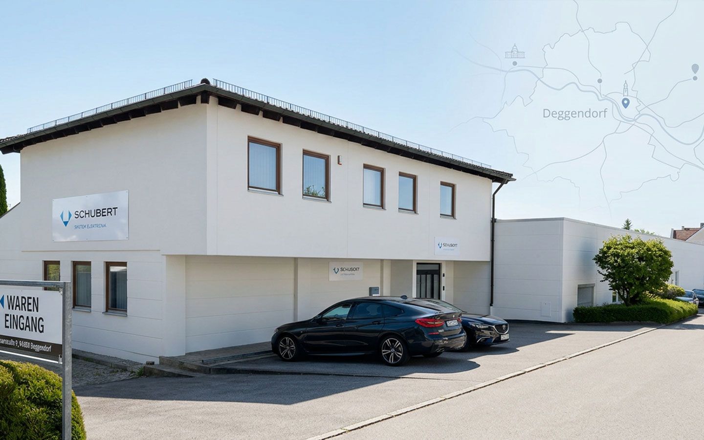 Unternehmensgebäude Standort Deggendorf