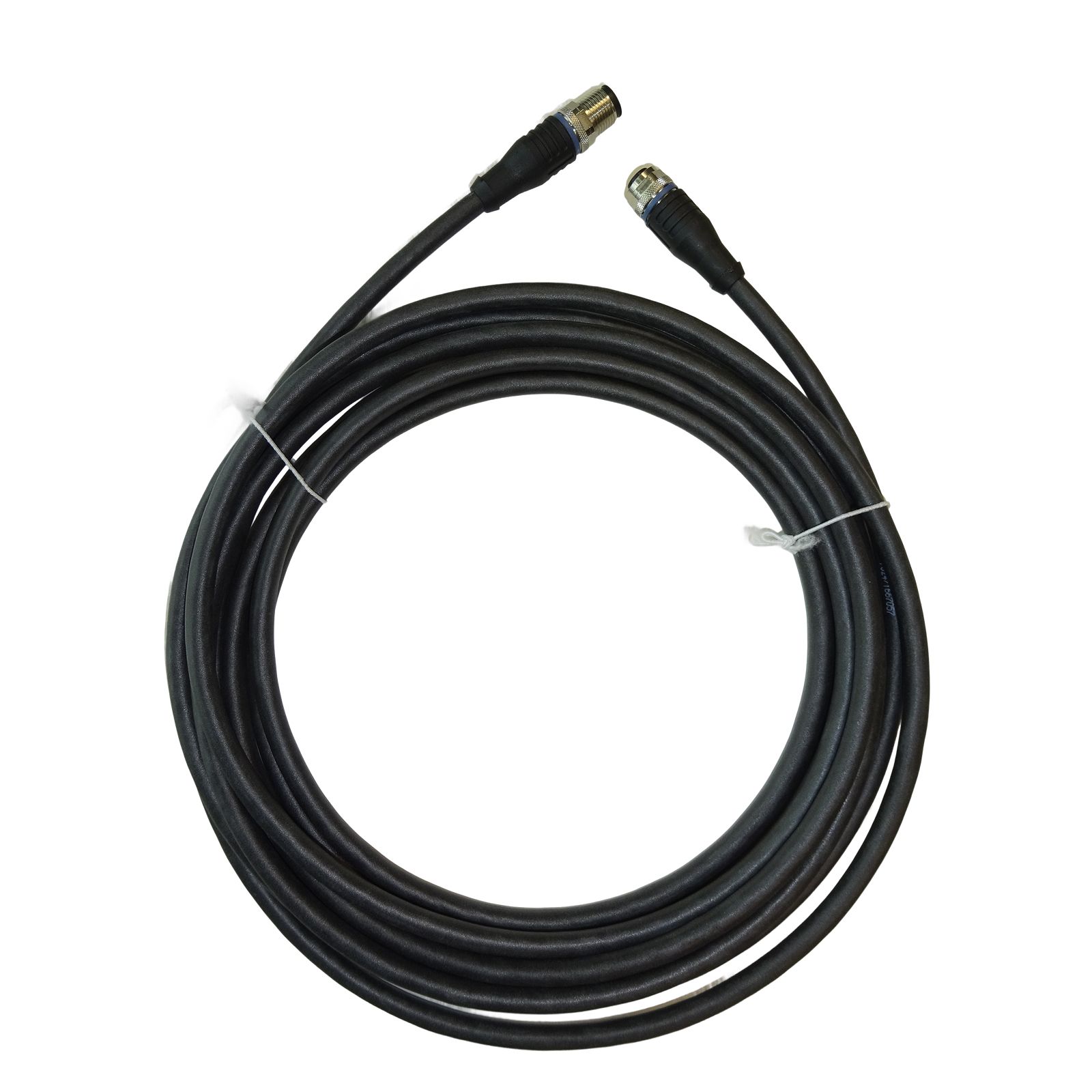 Control cable straight connector (female), 8/8 pin