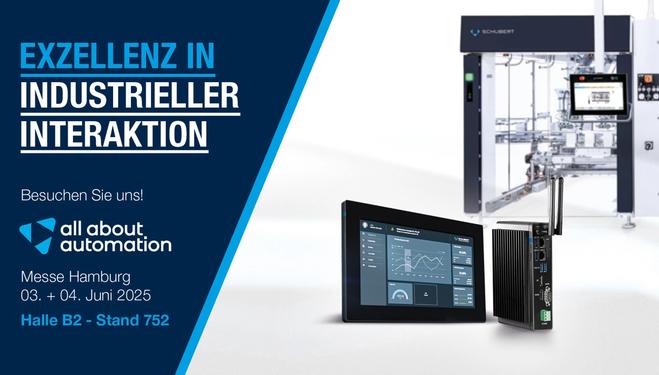 Automatisierung live erleben! Wir sind auf der all about automation Hamburg 2025