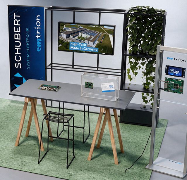 Bild vom messestand