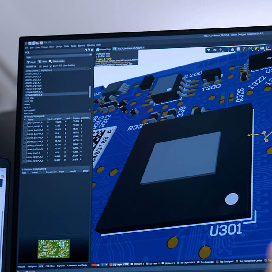 Development of a system concept including hardware selection and digital design