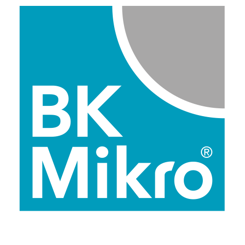 BK Mikro Logo, grau-türkis