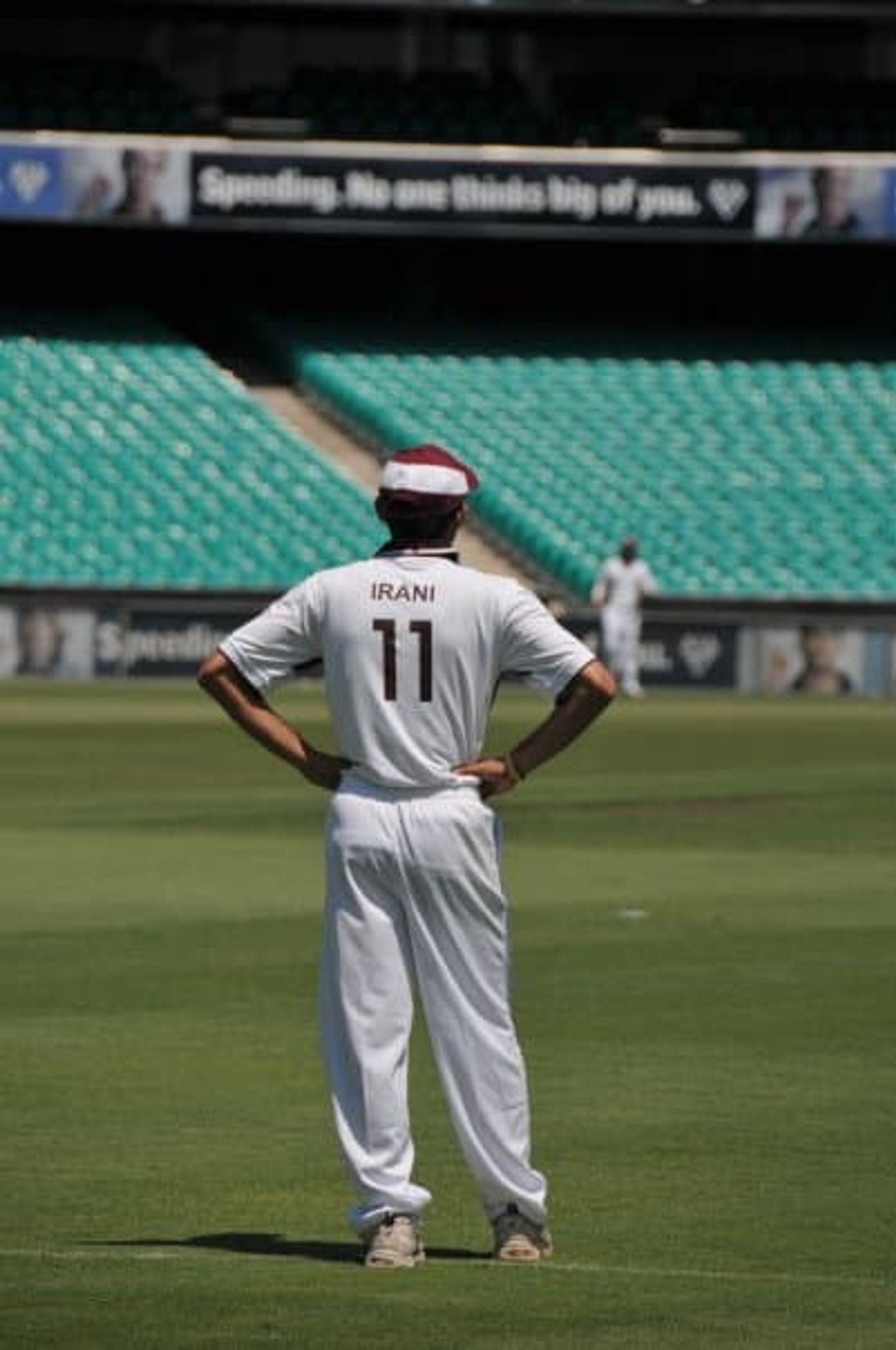 Picture of me playing cricket in Australia.