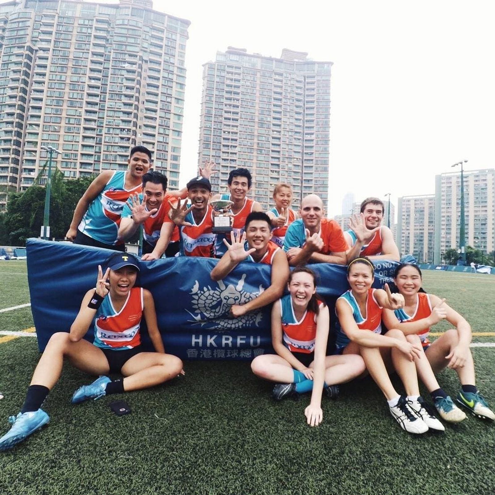 Image of Taipei Renegades Touch Football Team.