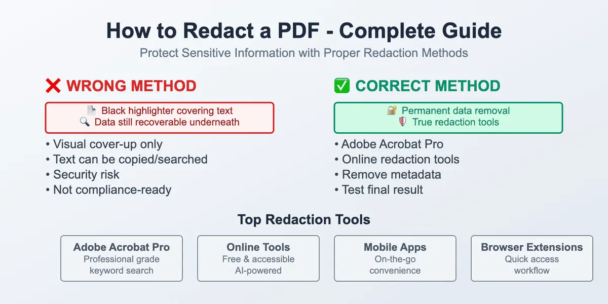 How to Redact a PDF