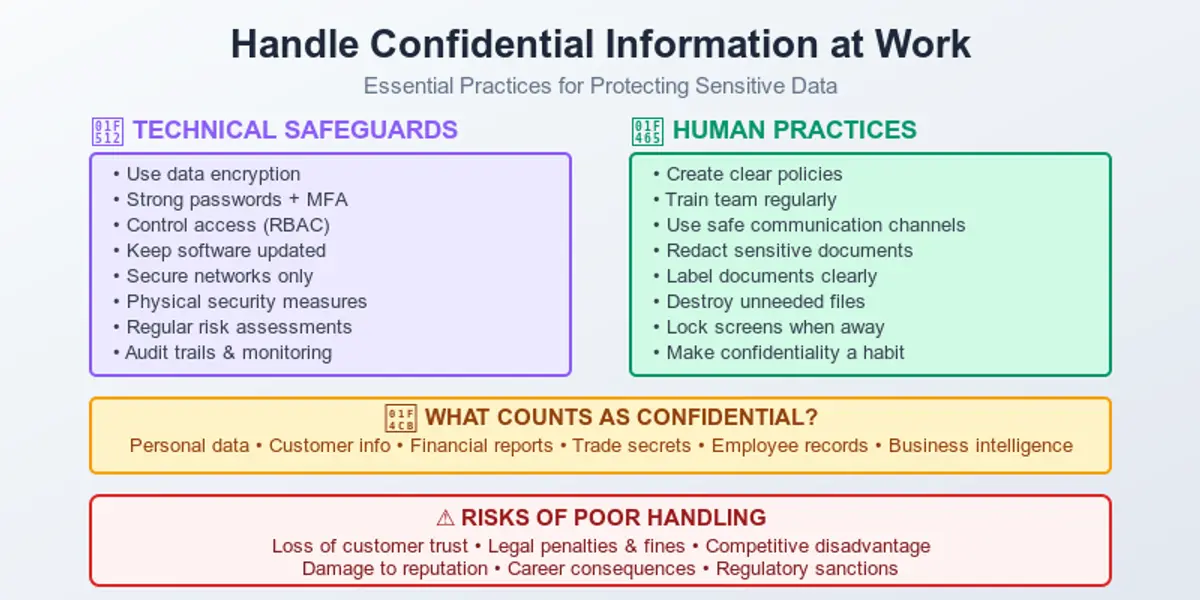 Handling Confidential Information in Workplace