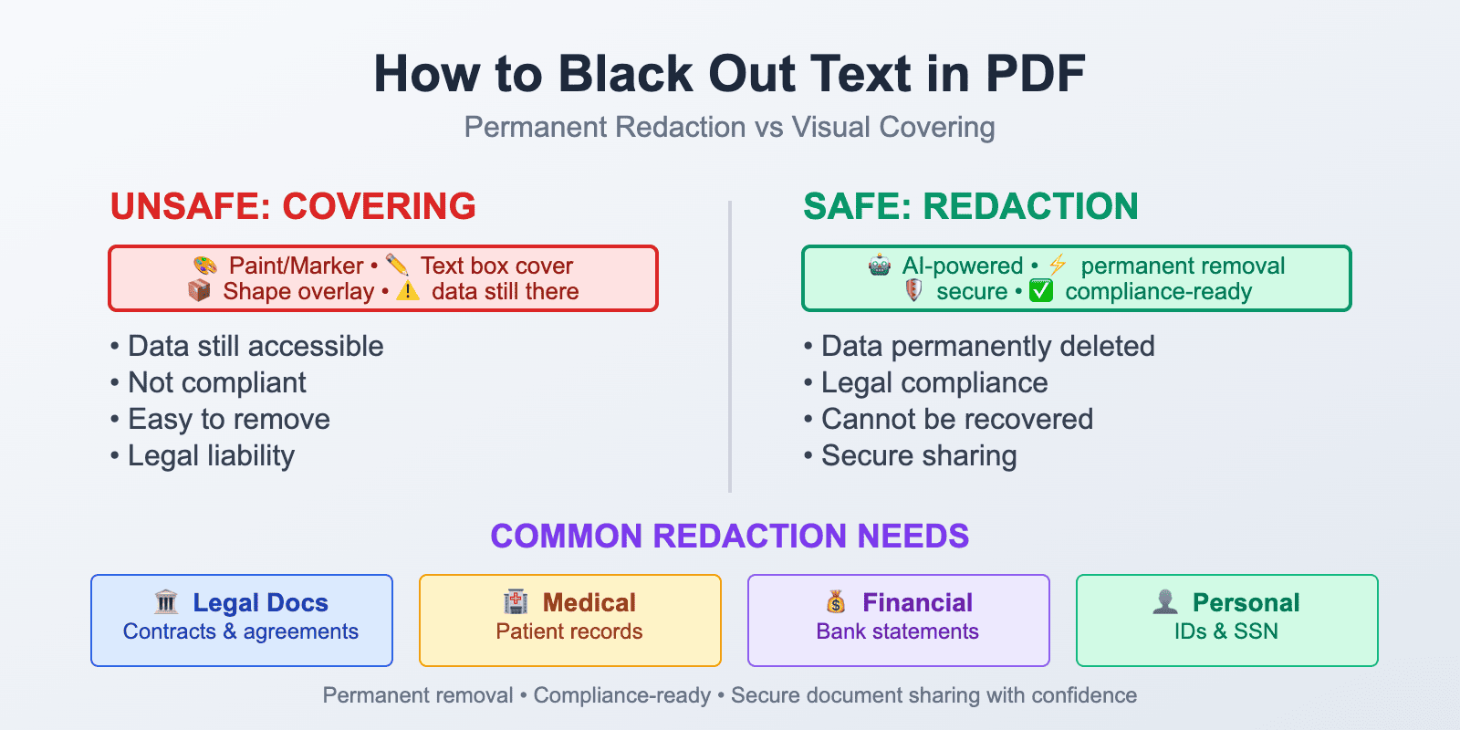 Blacking Out Text in PDF