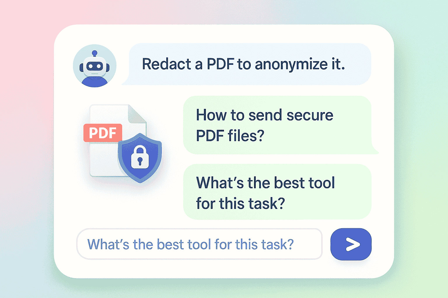 Sending Secure PDF Files