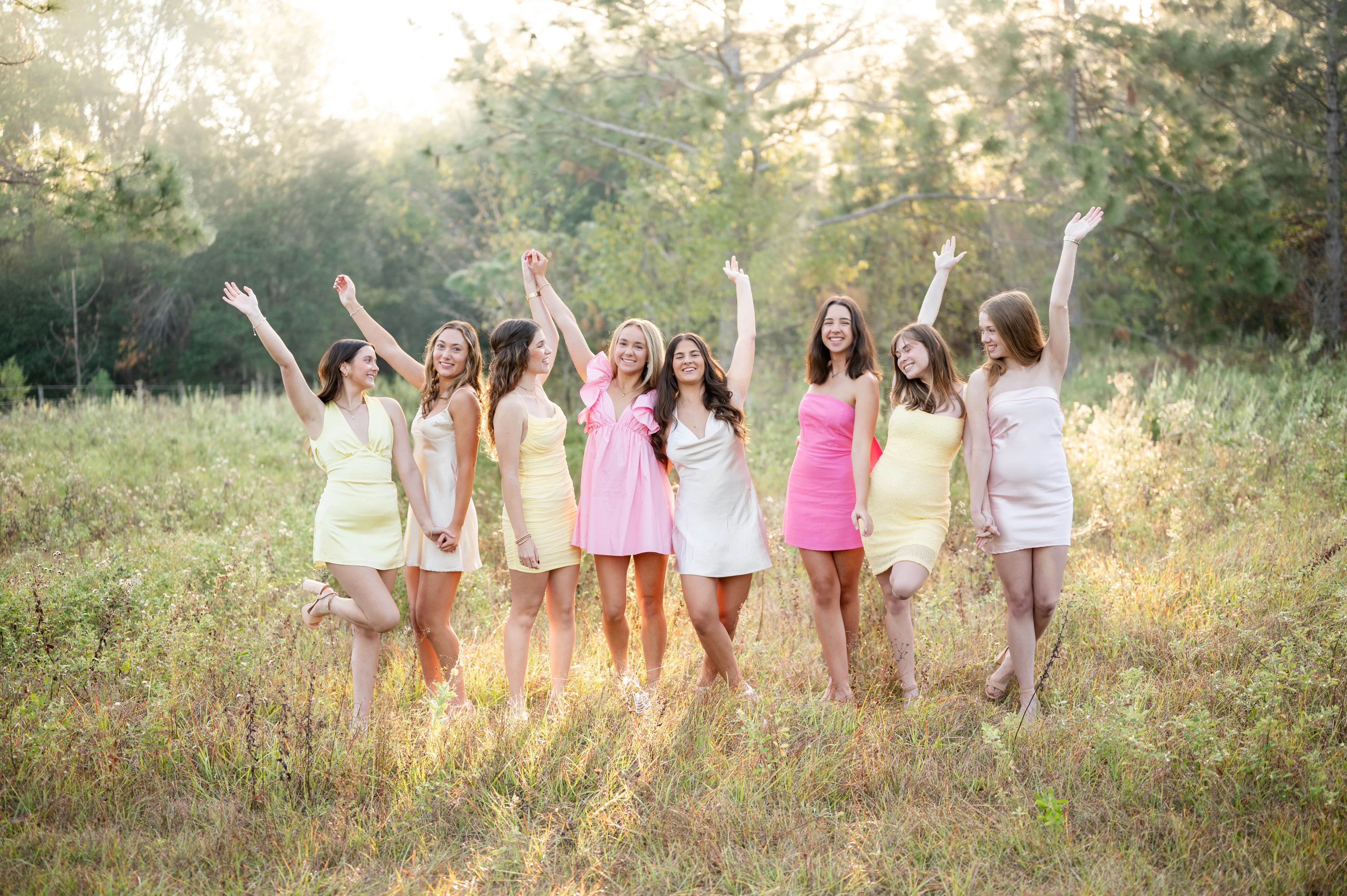 Kappa Delta sorority girls at bid day