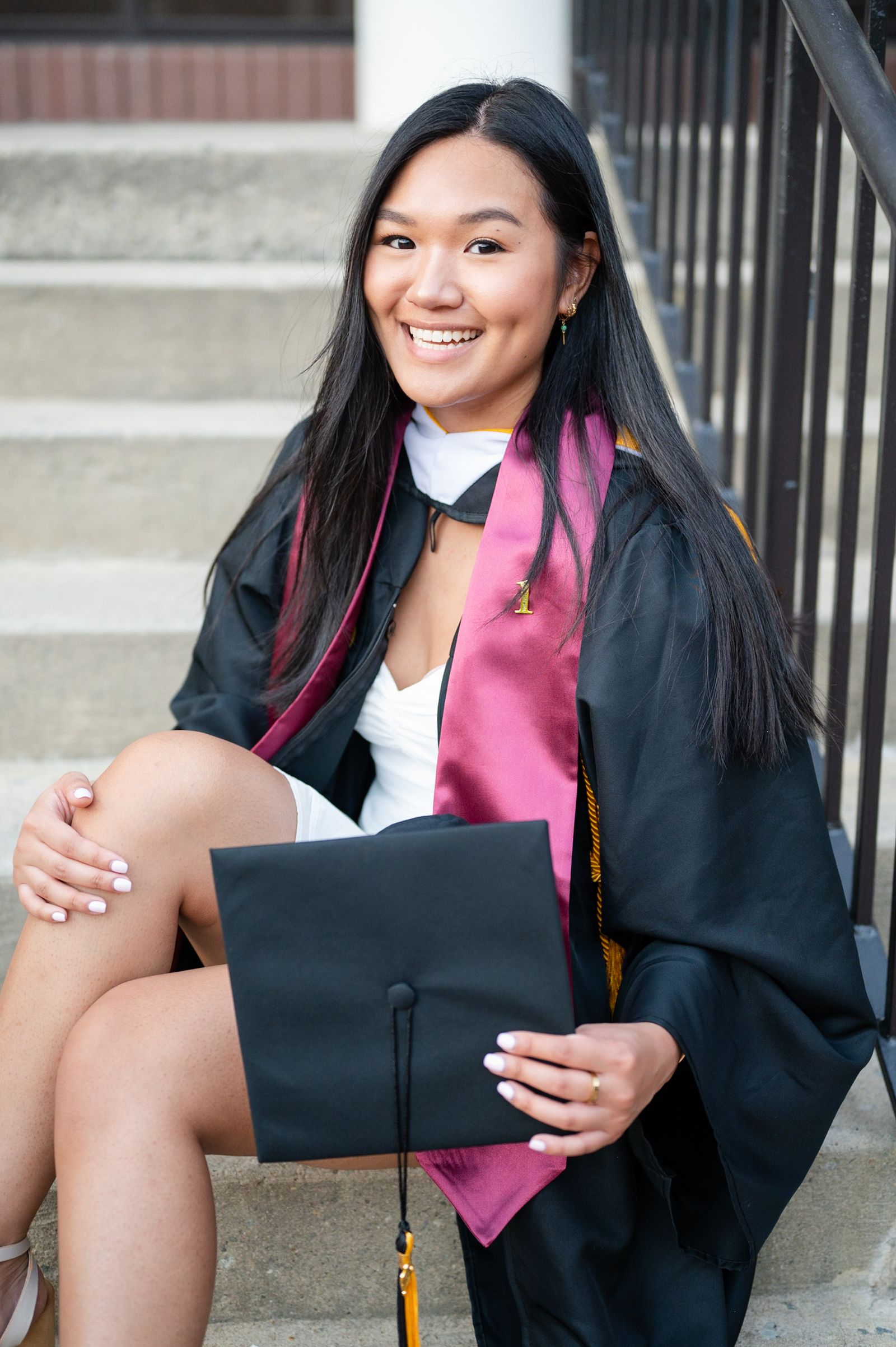 VCU Seniors Corinna and Austin Keo - Caitlyn Cacioppo Photography