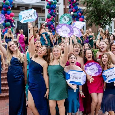 UF sorority bid day