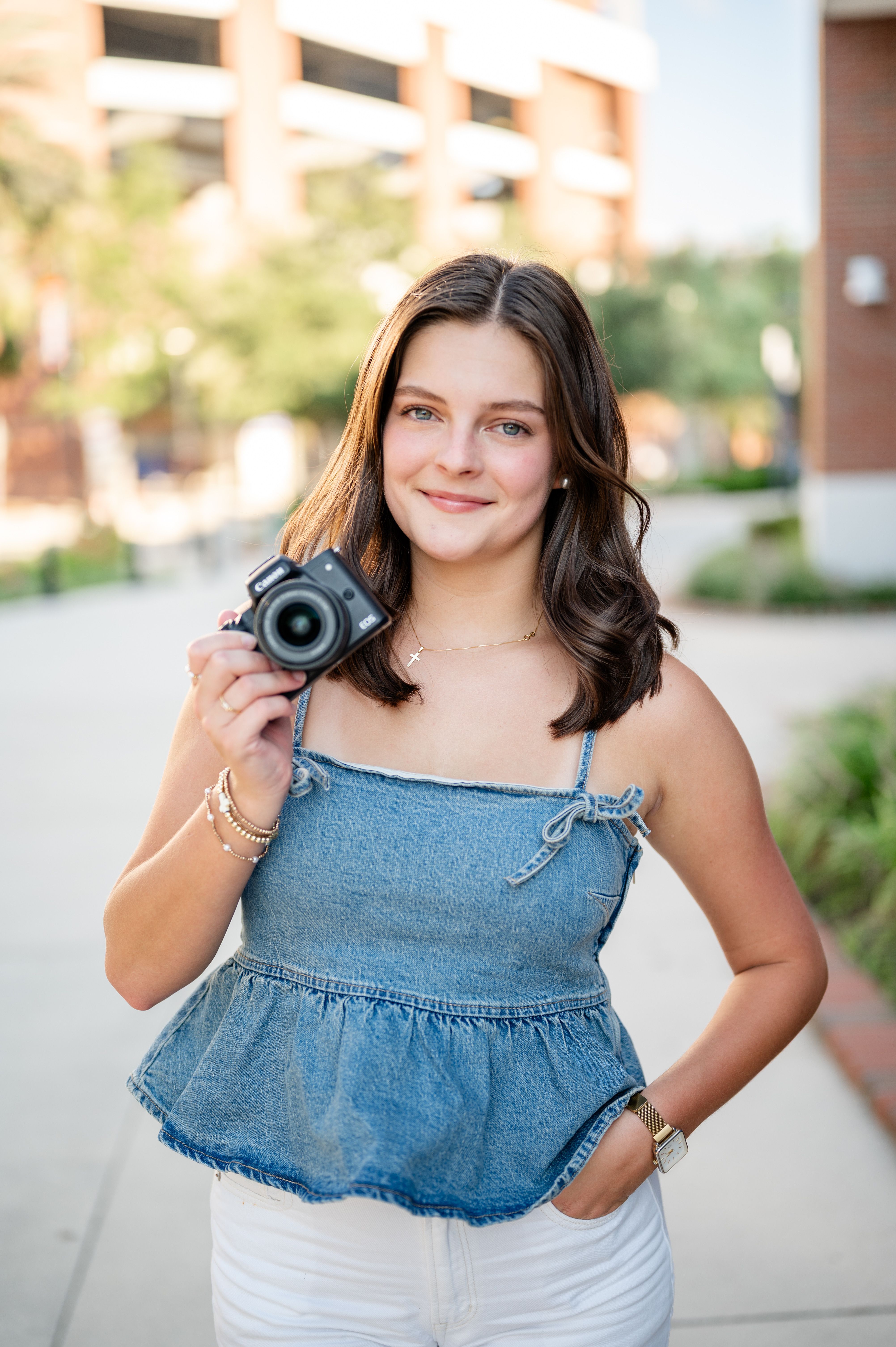 Associate photographer Katie Grace smiling at the camera