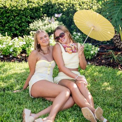 Group of college girls