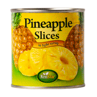 canned pineapple