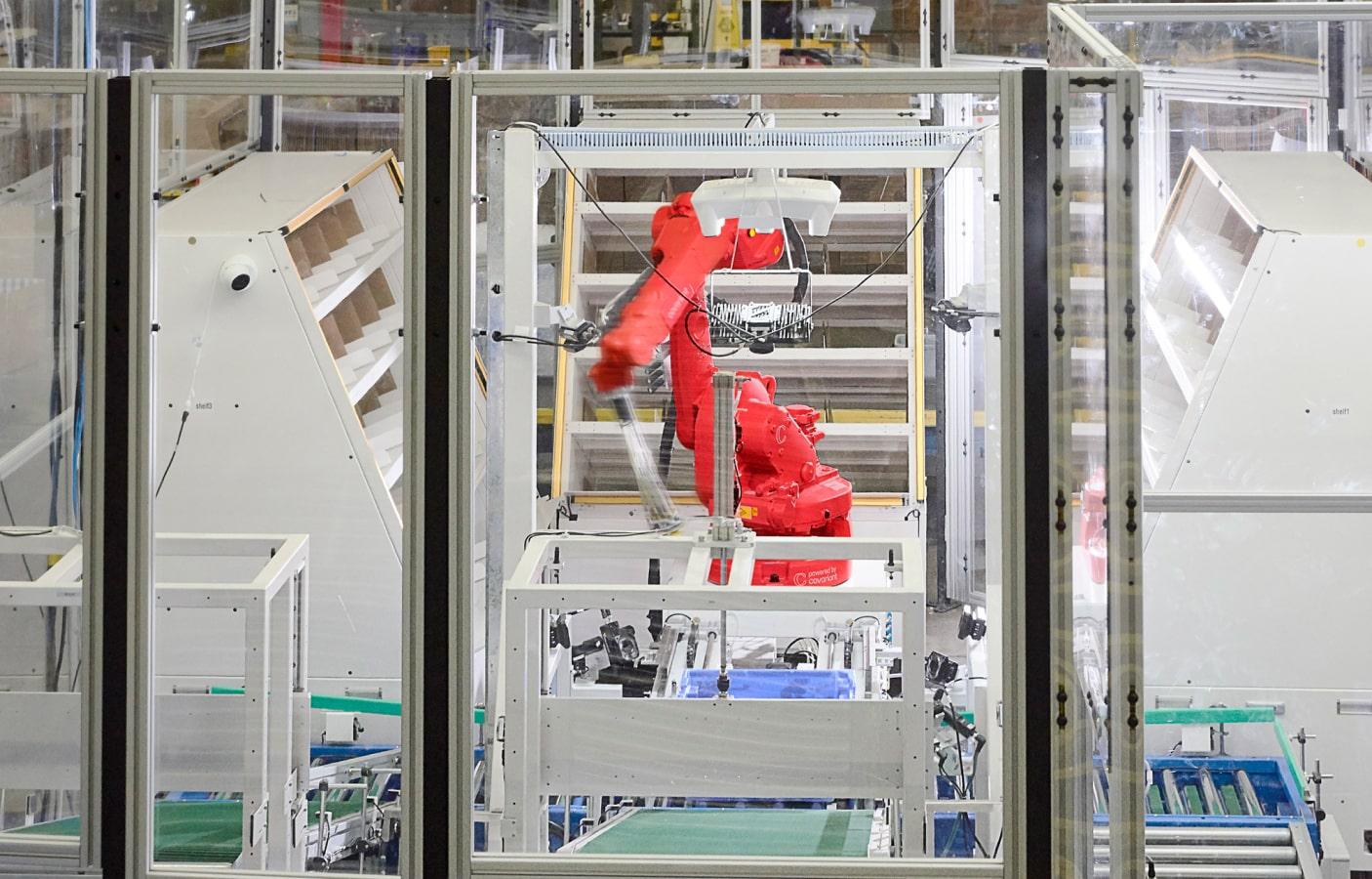 Covariant Robotic Putwall