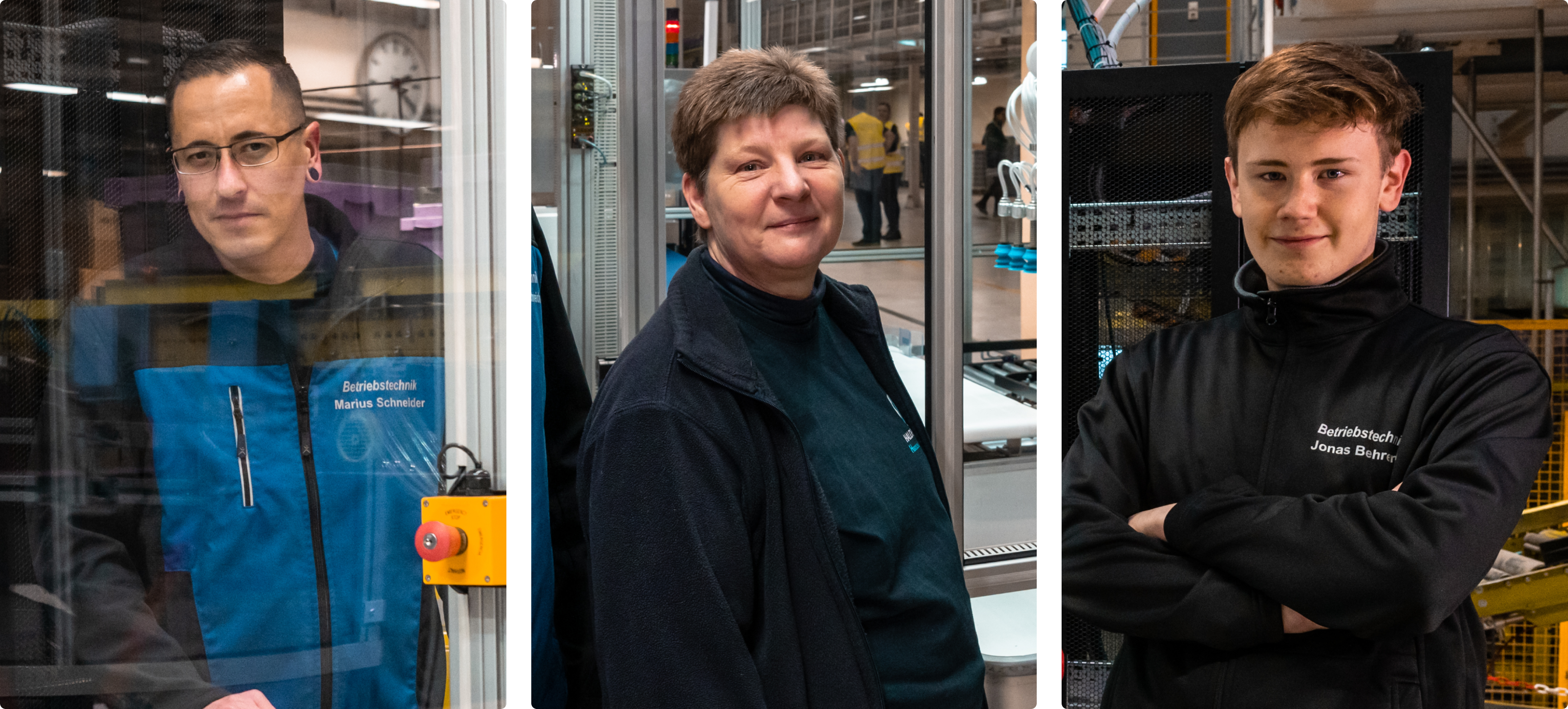 Marius Schneider, Birka Kreibich, and Jonas Behrend