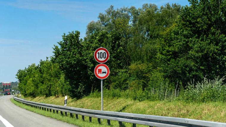 weg in Duitsland