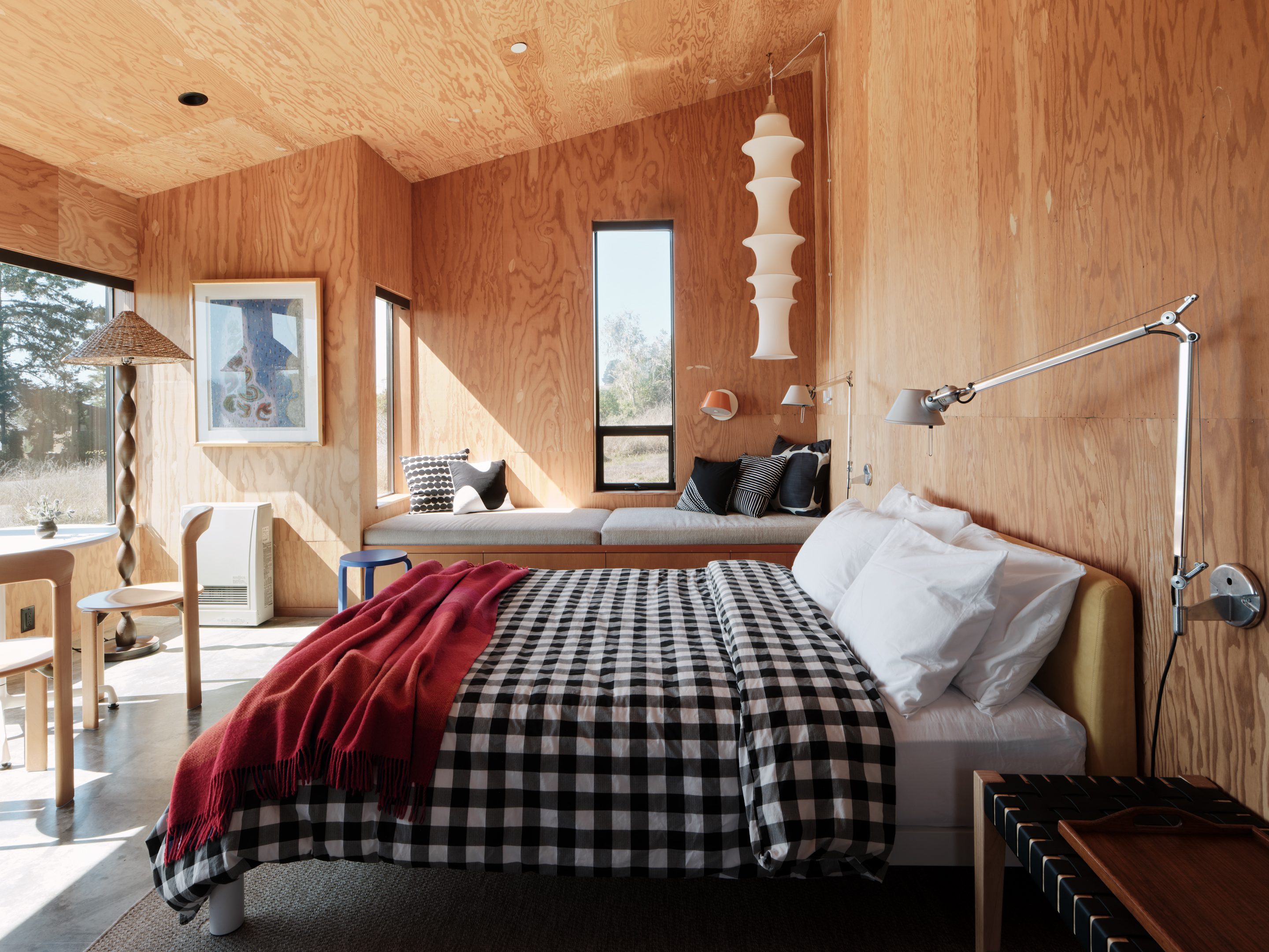 Contemporary Sea Ranch inspired interior