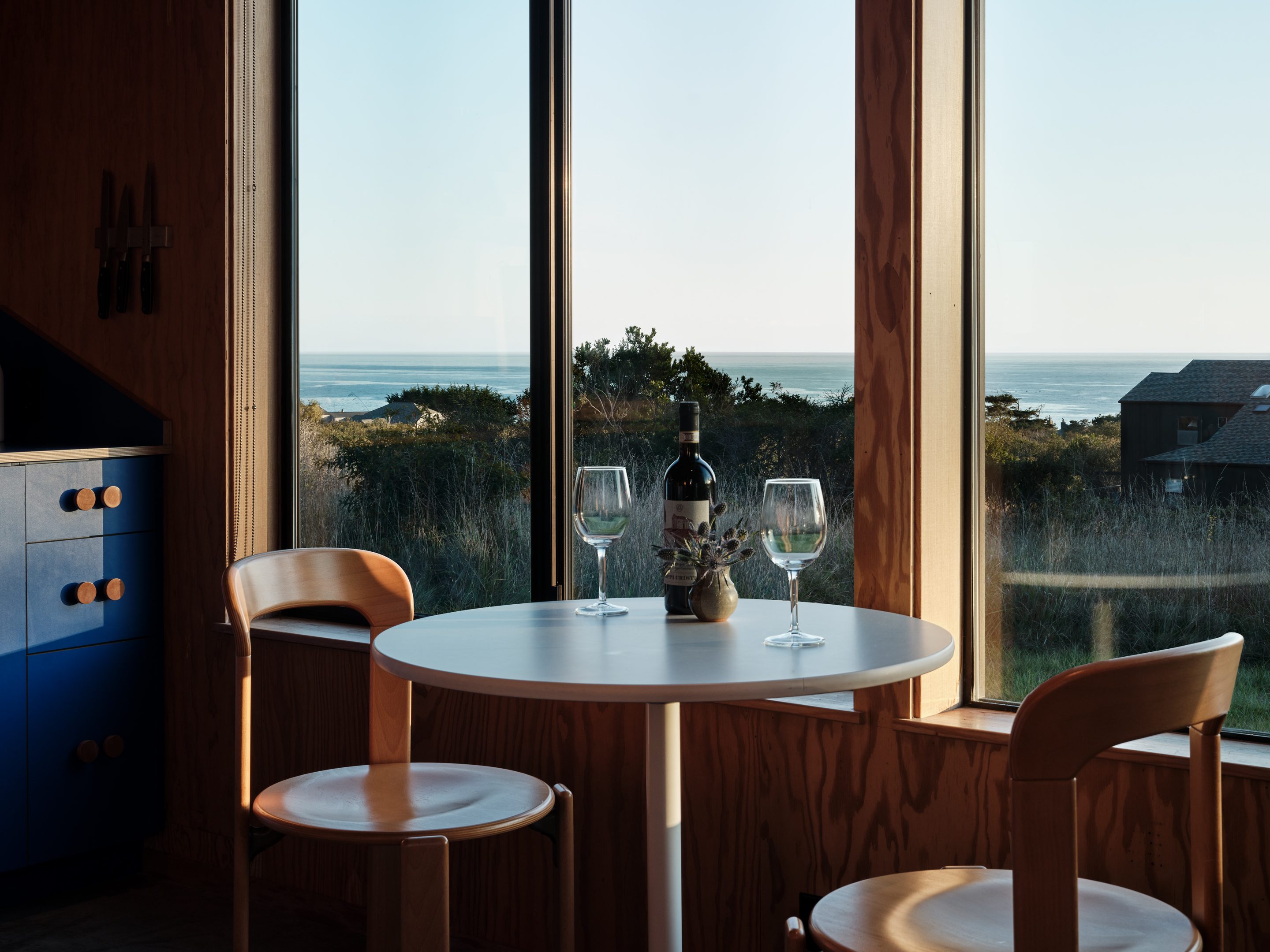 Sea ranch view with Bruno Rey chairs