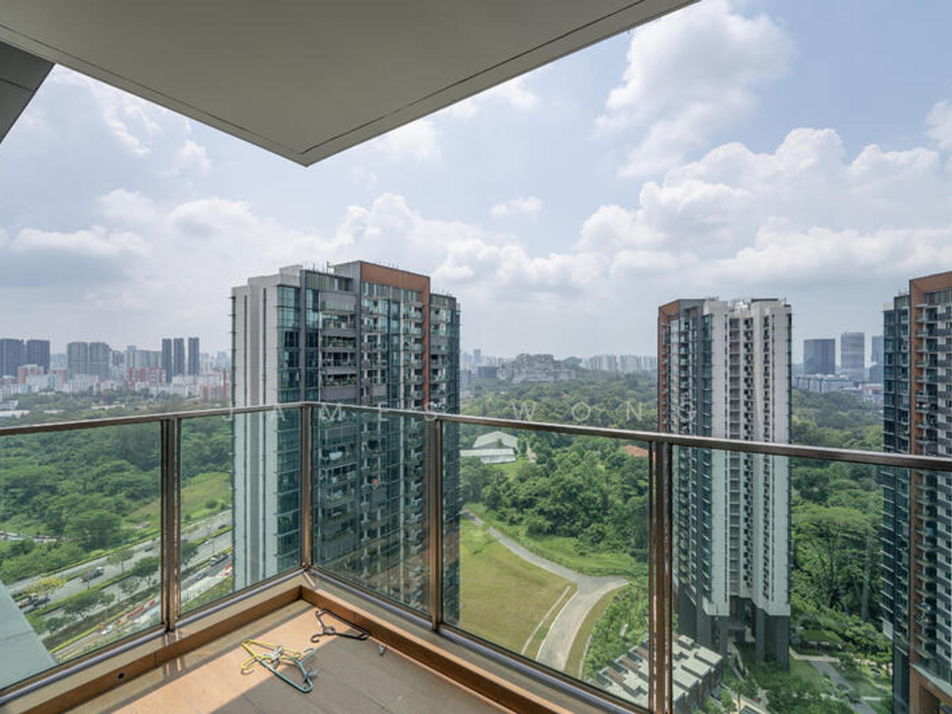 View from the balcony