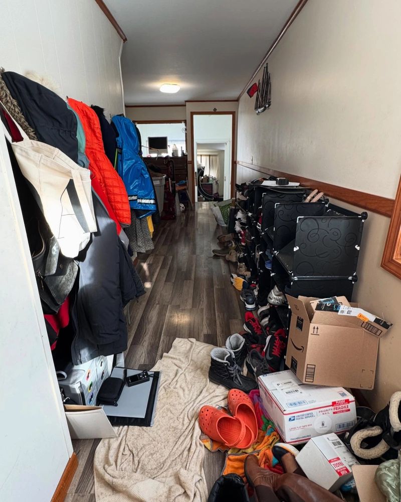 Mudroom transformation — view 2