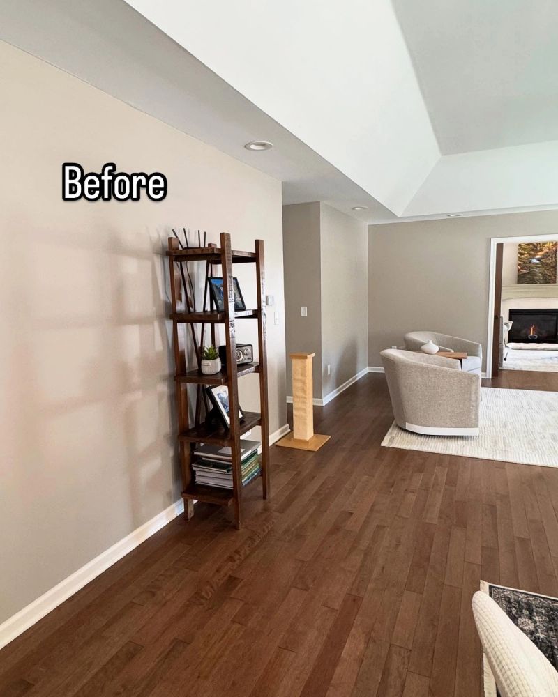 Open-concept refresh project — view 5